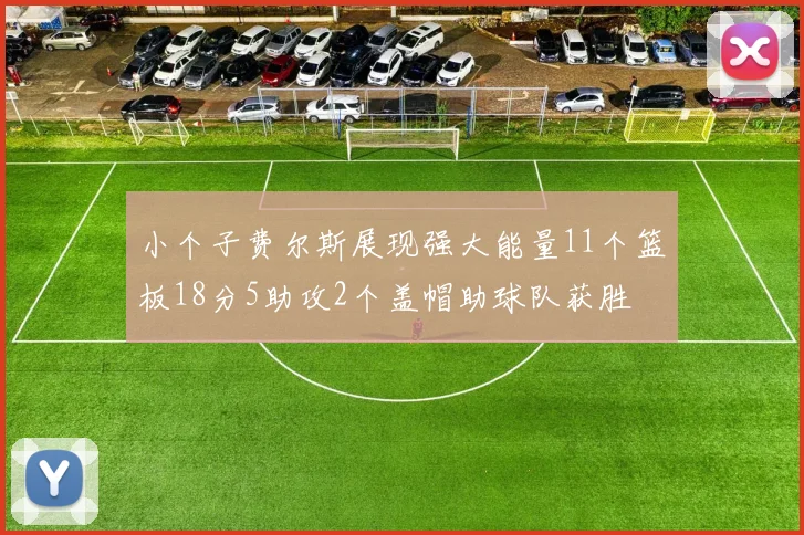 小个子费尔斯展现强大能量11个篮板18分5助攻2个盖帽助球队获胜